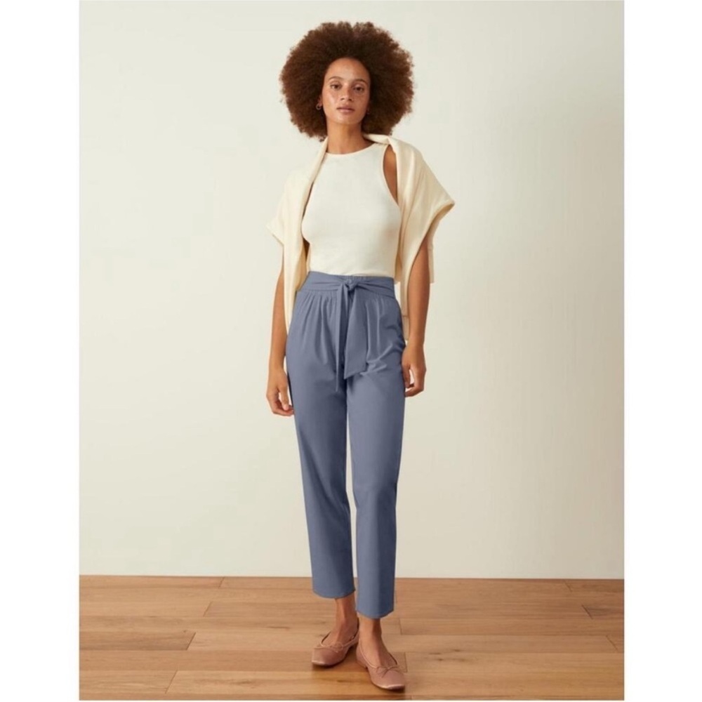 Aday Easy Days Pant in Mineral Blue M